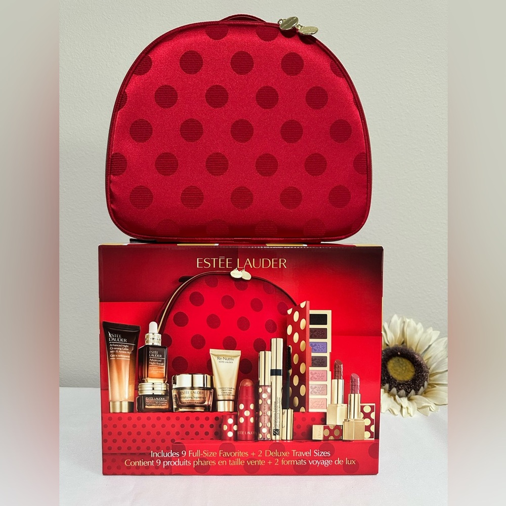 🎉HOST PICK 🎉 Estée Lauder 2025 Blockbuster Makeup / Travel / Train Case ~ New!